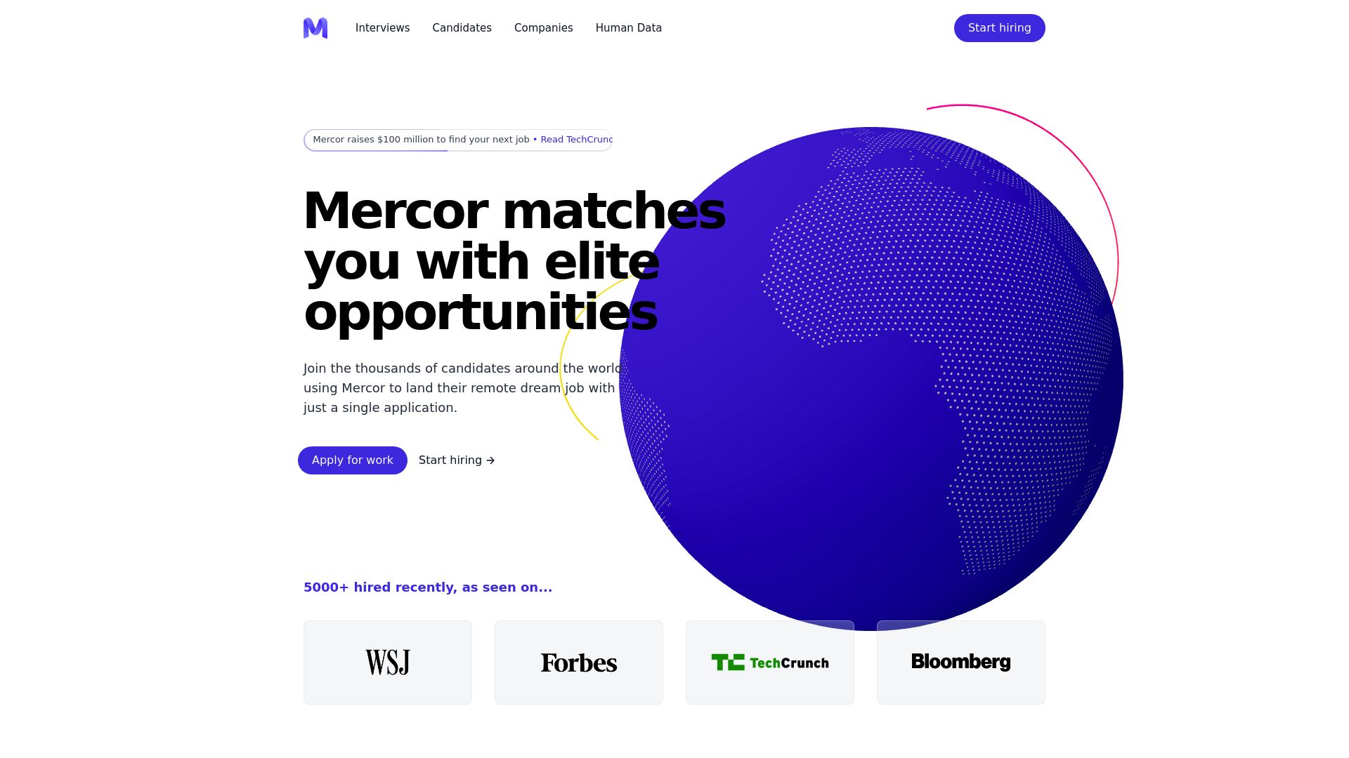 Mercor - HR Tech AI Tool