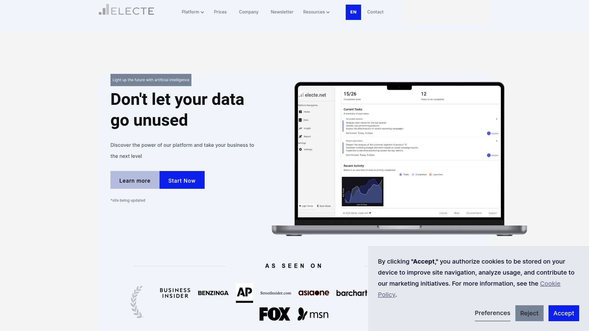 Electe - AI Research AI Tool