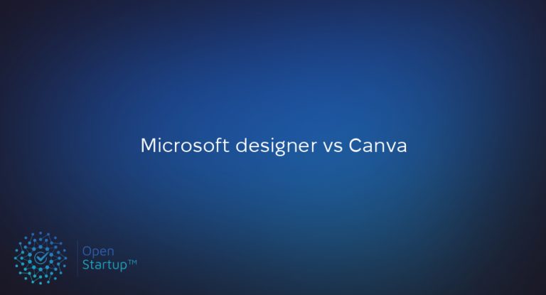 Microsoft Designer vs Canva - Open Startup™